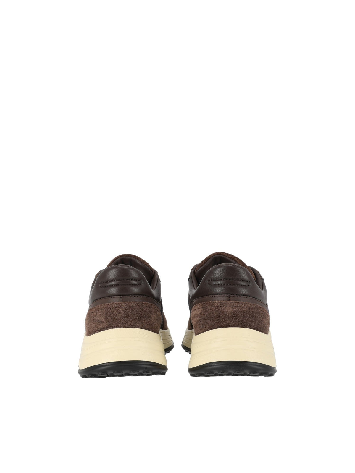 Hyperlight Suede-Leather Low-Top Sneakers