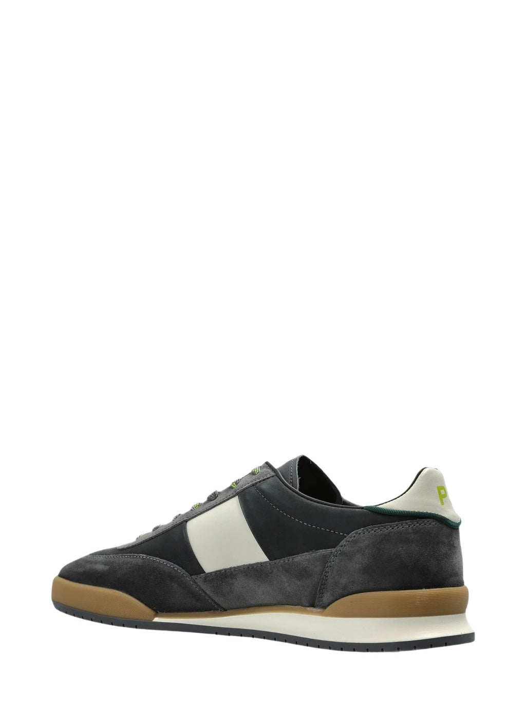 Black Suede Panel Dover Leather Sneakers
