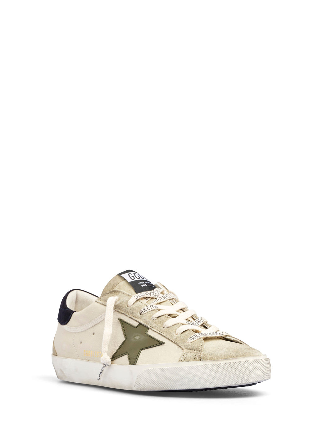 Low-Top Sneakers with Suede and Leather Accents
