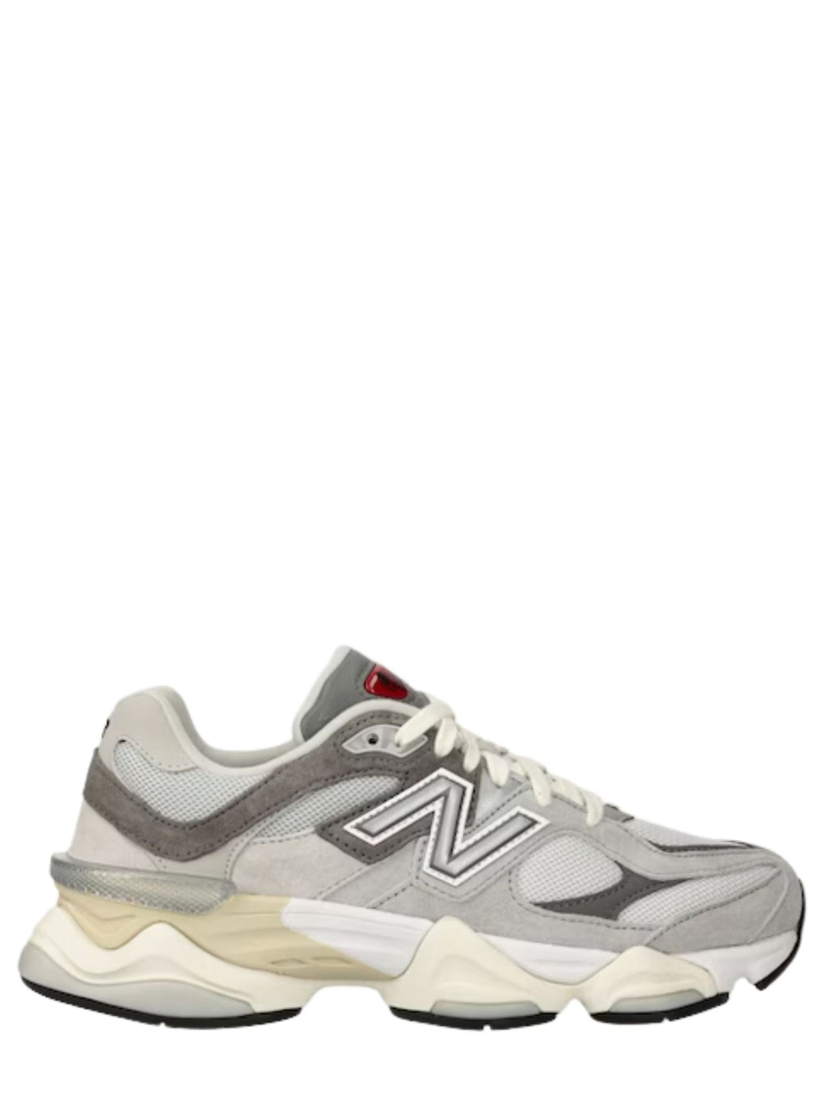 Gray 9060 Suede-Blend Retro-Futuristic Sneakers