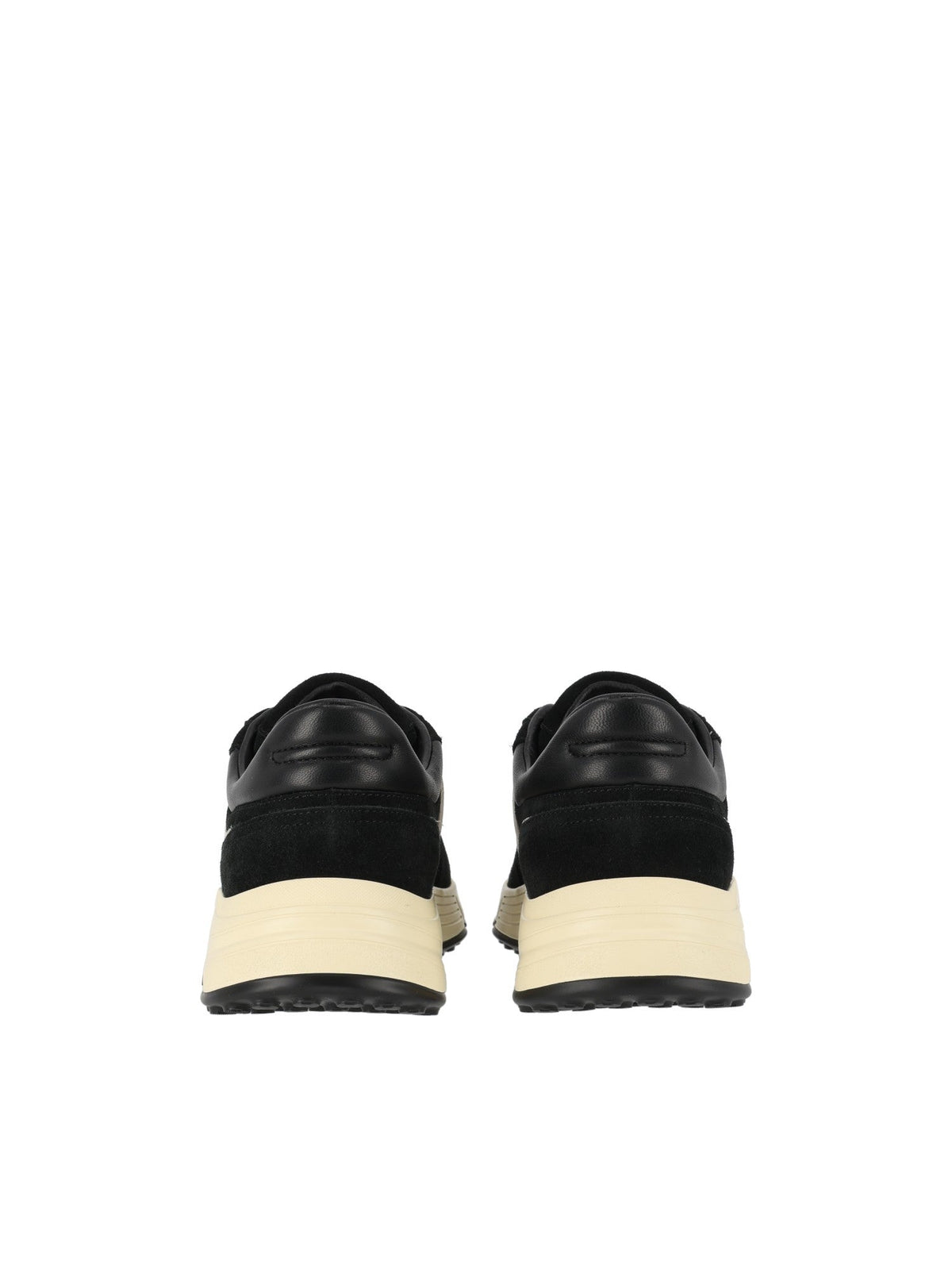 Black Hyperlight Suede Leather Sneakers