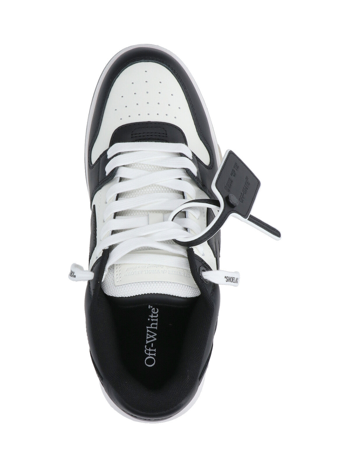 Black Leather Out Of Office Sneakers