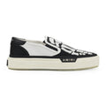 Amiri White/Black Skel Top Slip On Sneakers