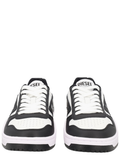 Low-Top Sneakers with Classic Lace-Up Design and Textured Sole