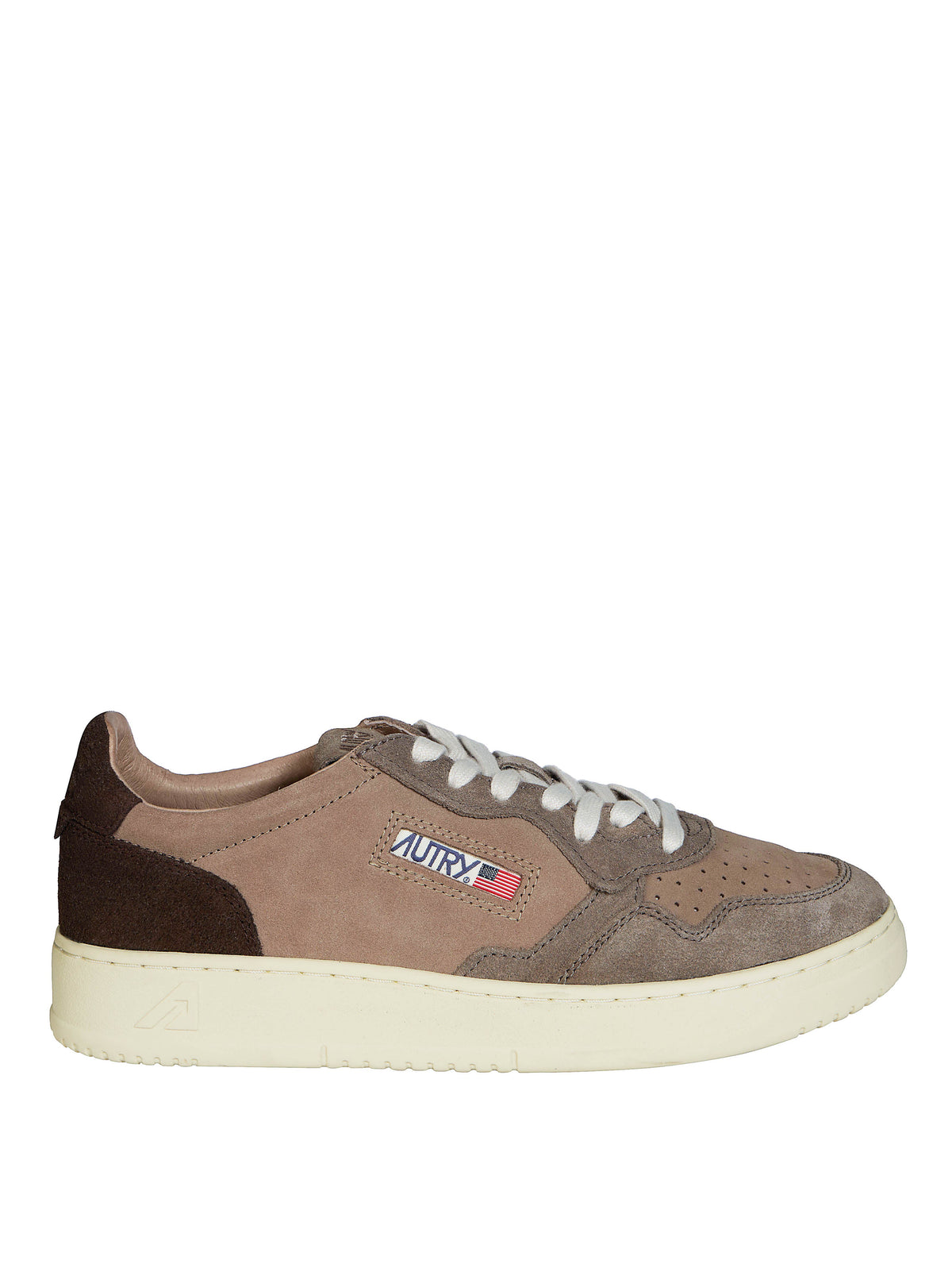 Brown Medalist Low Suede Sneakers
