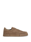 Hazelnut Suede Tonal Derby Sneakers
