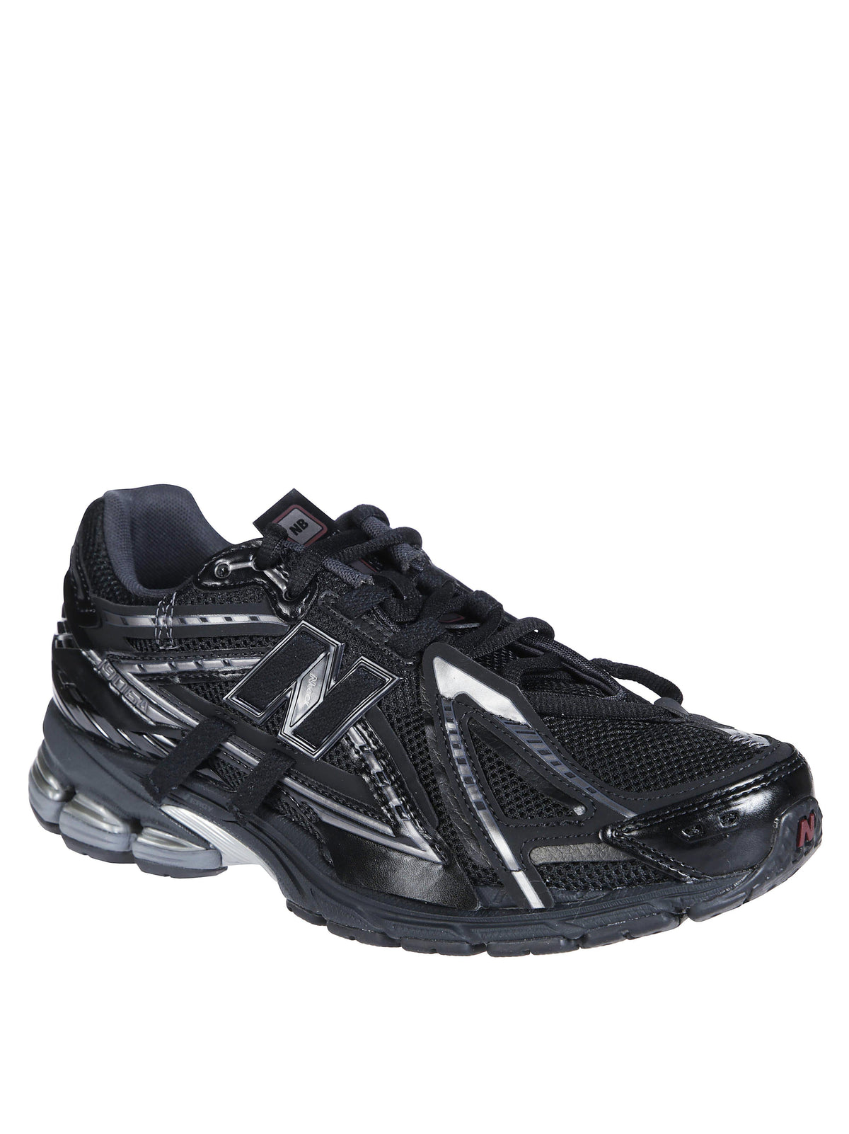 Lifestyle Tier1 Air-Cushioned Mesh Black Sneakers