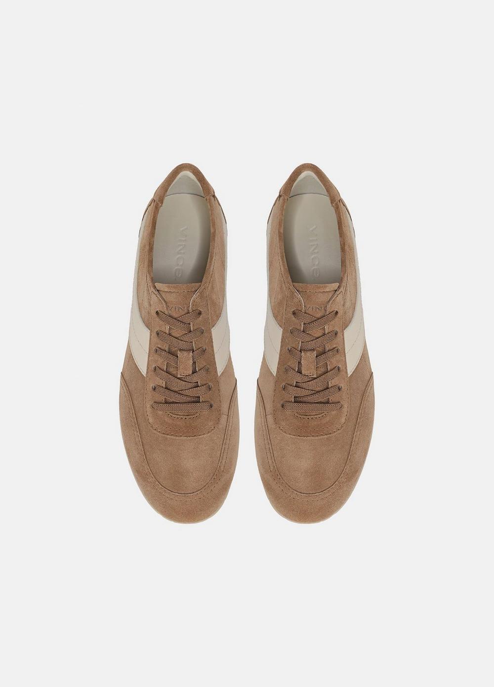 LA Suede & Leather Slip-On Runner Sneaker