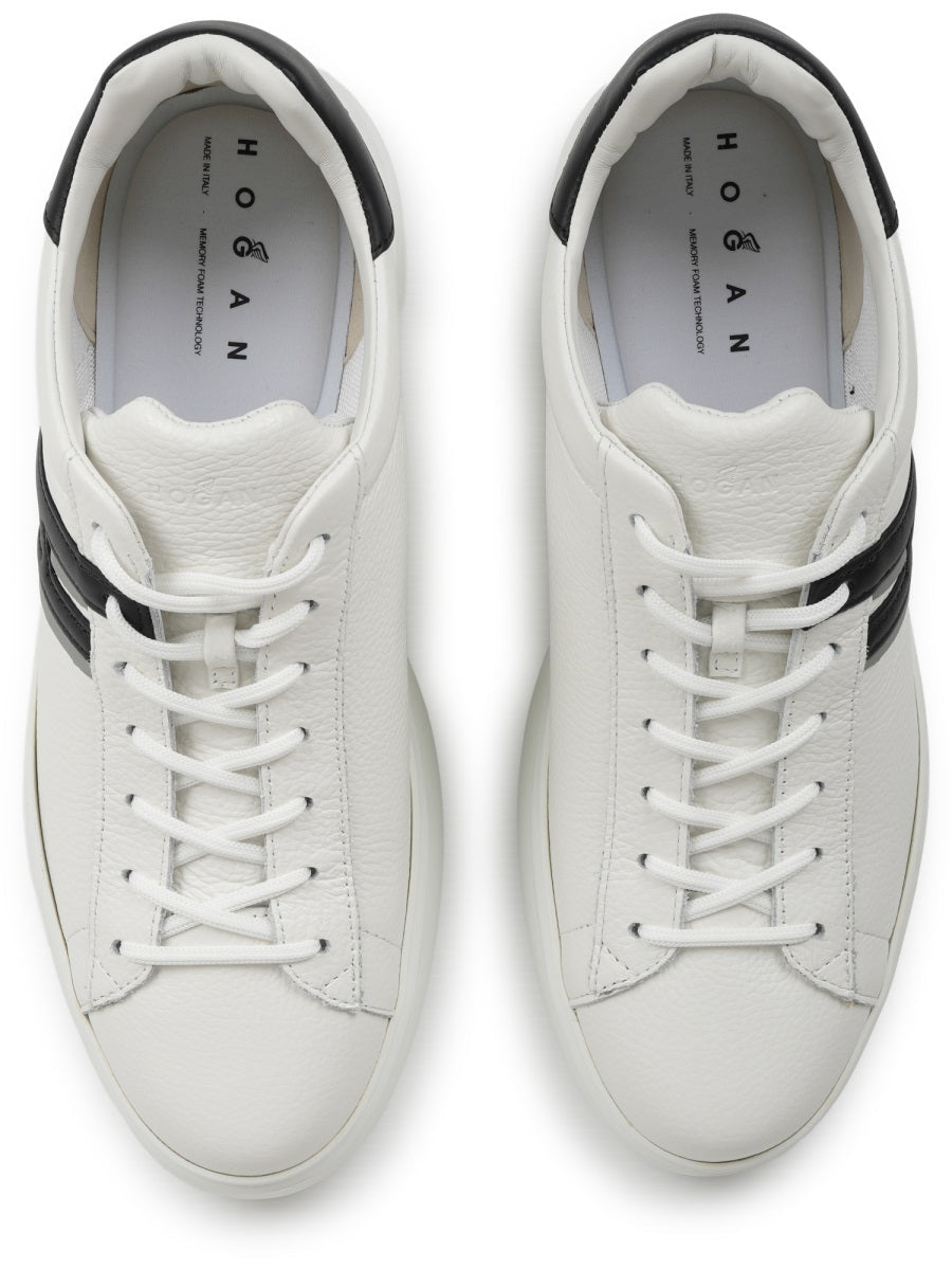 Calfskin H580 Black Accents Sneakers