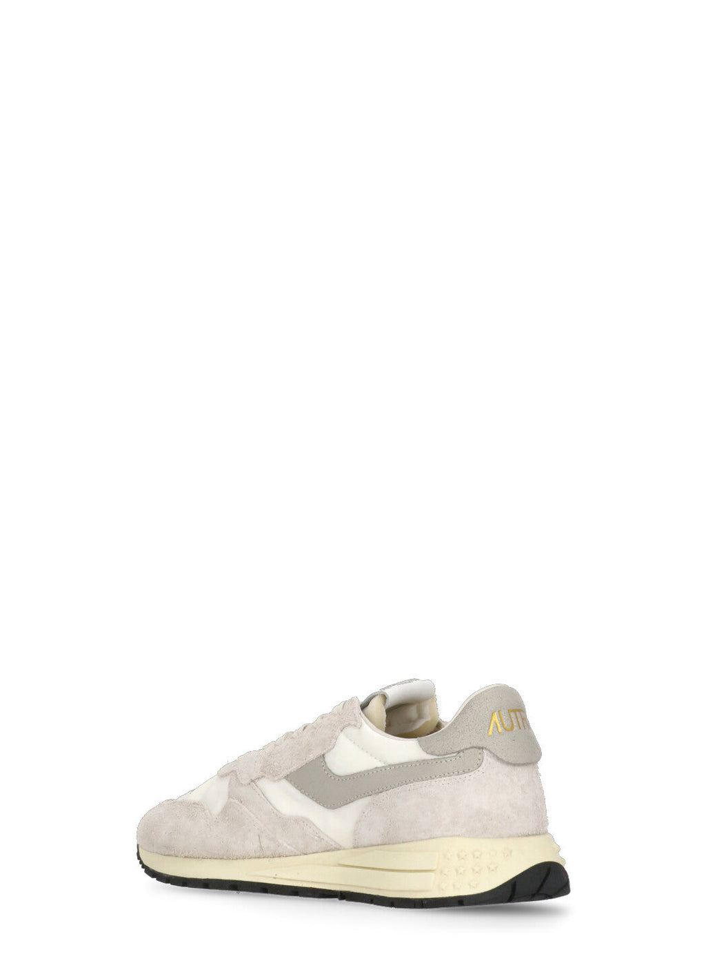 Ivory Pebbled Leather Sneakers