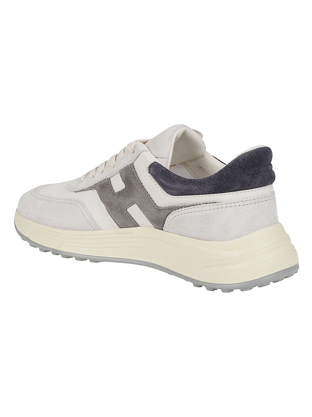 Hyperlight Suede-Leather Panel Sneakers