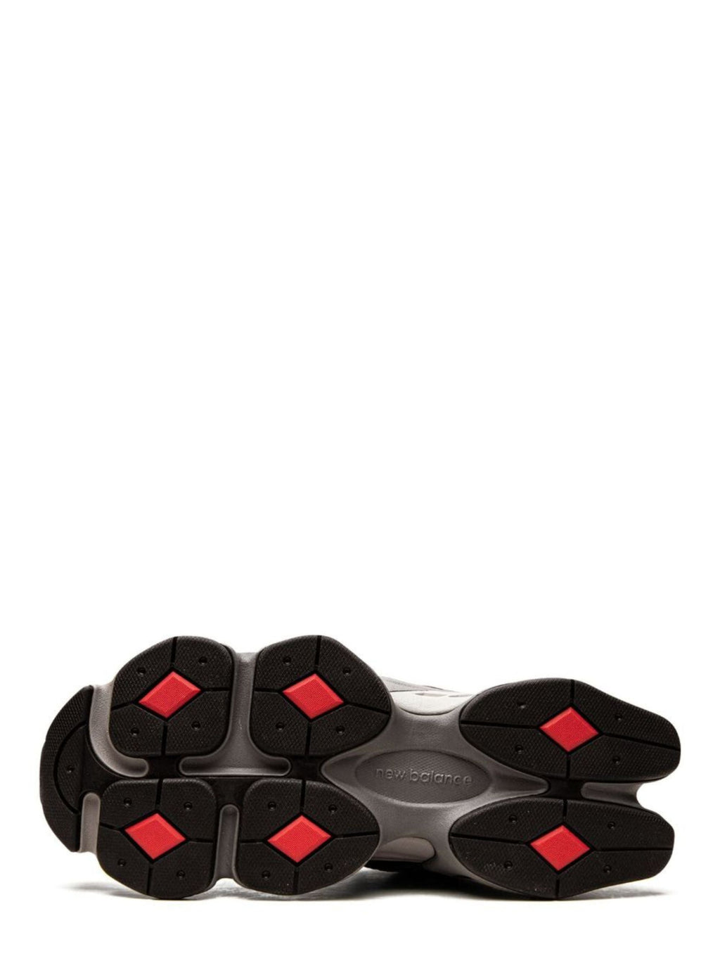 Black 9060 Suede Mesh Retro-Futuristic Sneakers