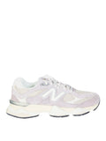 Grey Suede Segmented Tread Sneakers