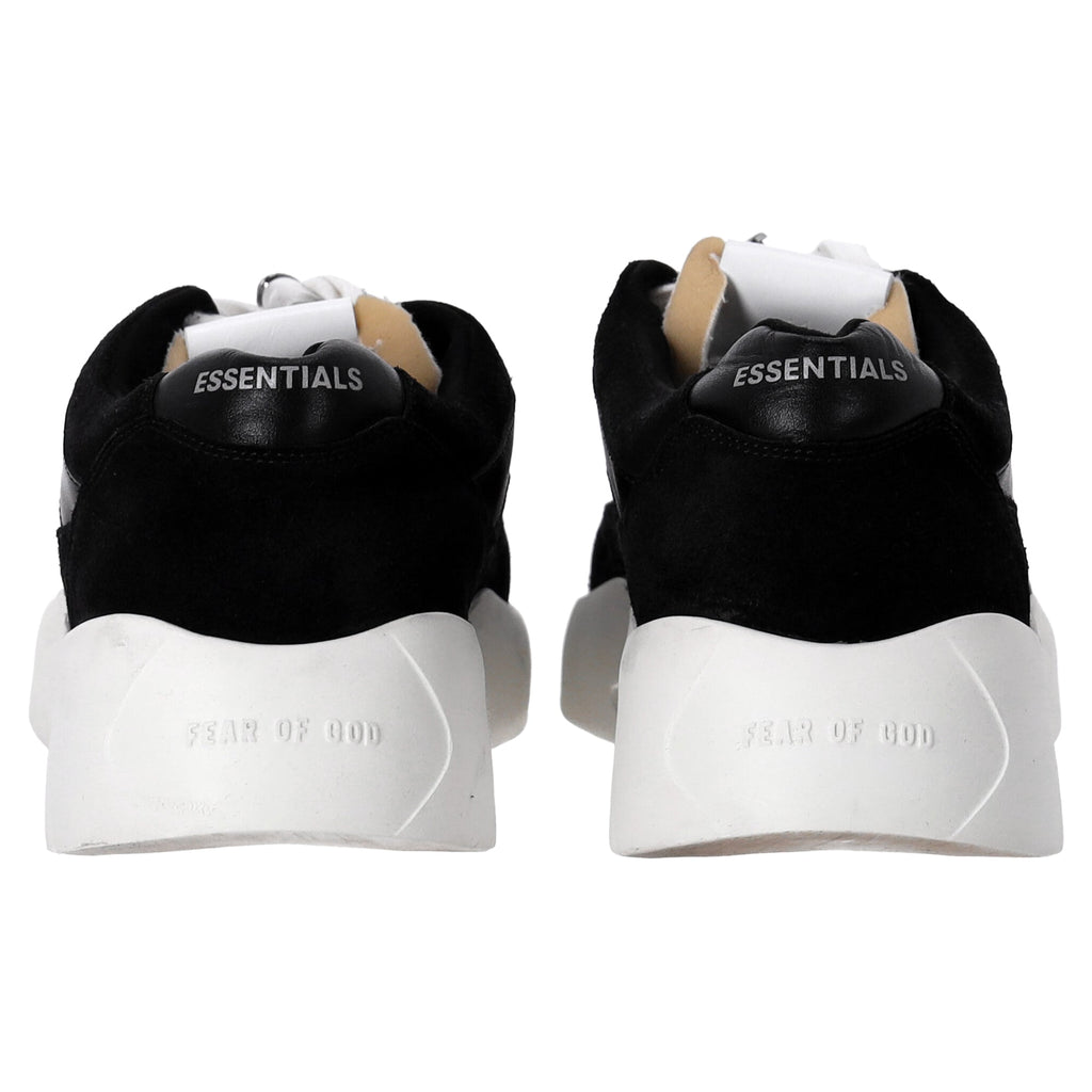 Fear of God Essentials Distance Sneakers in Black Suede