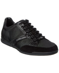 Hugo Boss Saturn Canvas & Leather Sneaker
