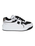 Low-Top Nappa Leather Sneakers with Maxi Stud Detail