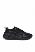 Black Men Polyester Serendipity Sport Sneakers