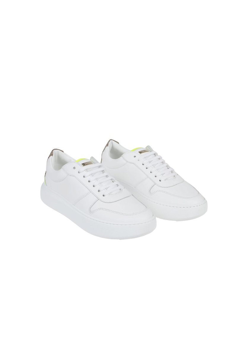 Herno Men Sneakers Sh001Um-Shoe6 B.co/giallo