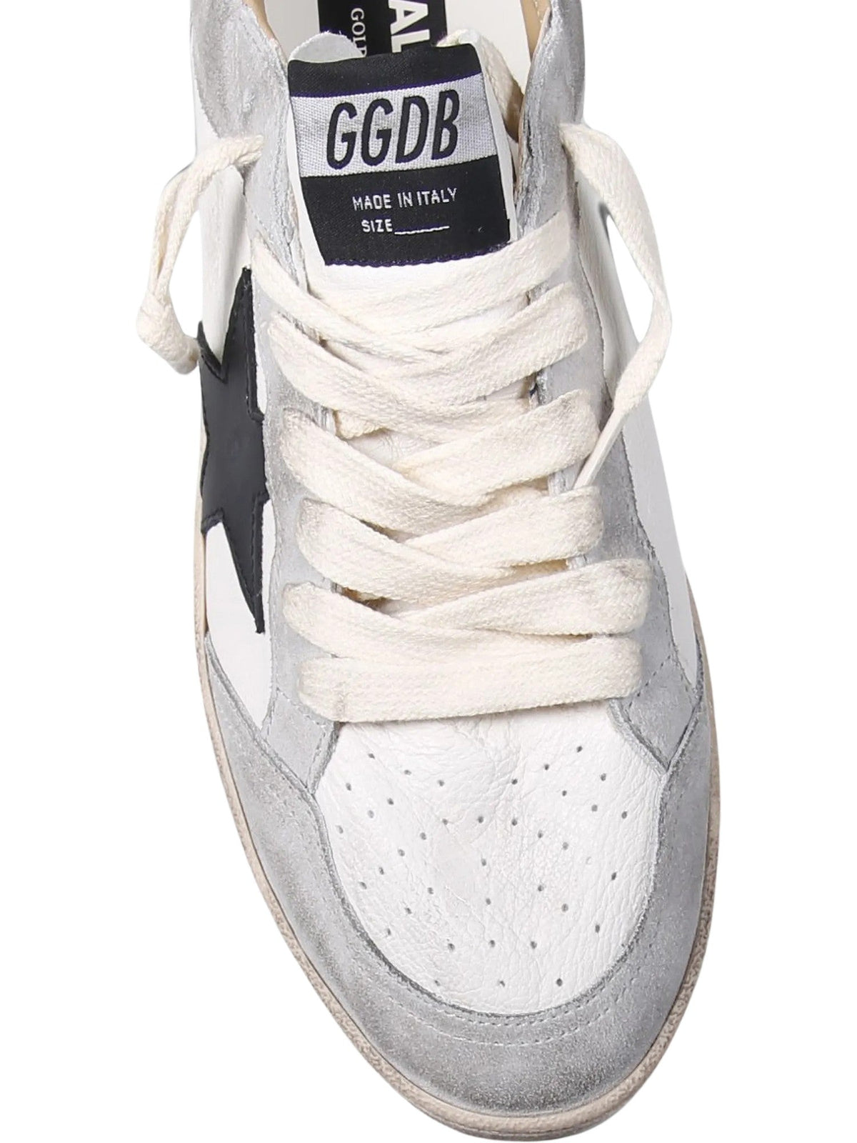 Low-Top Sneakers with Suede and Nappa Detailing