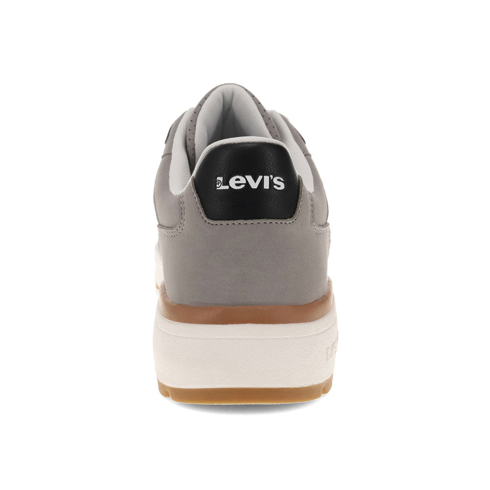Levi's Mens Ultra Synthetic Leather Casual Lace Up Sneaker Shoe