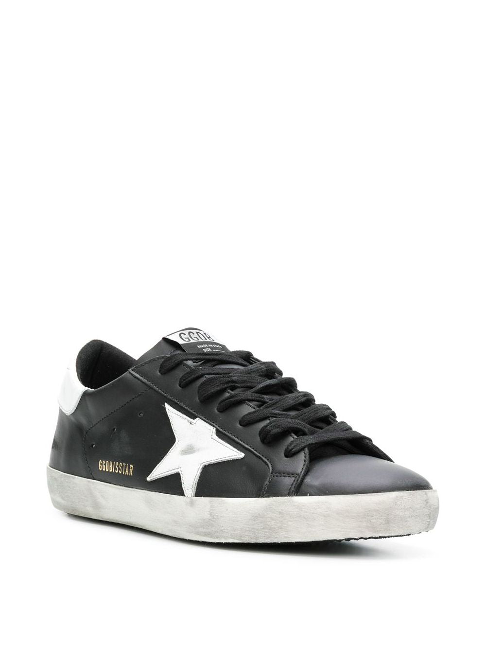 Contrasting Star Vintage Finish Low-Top Sneakers