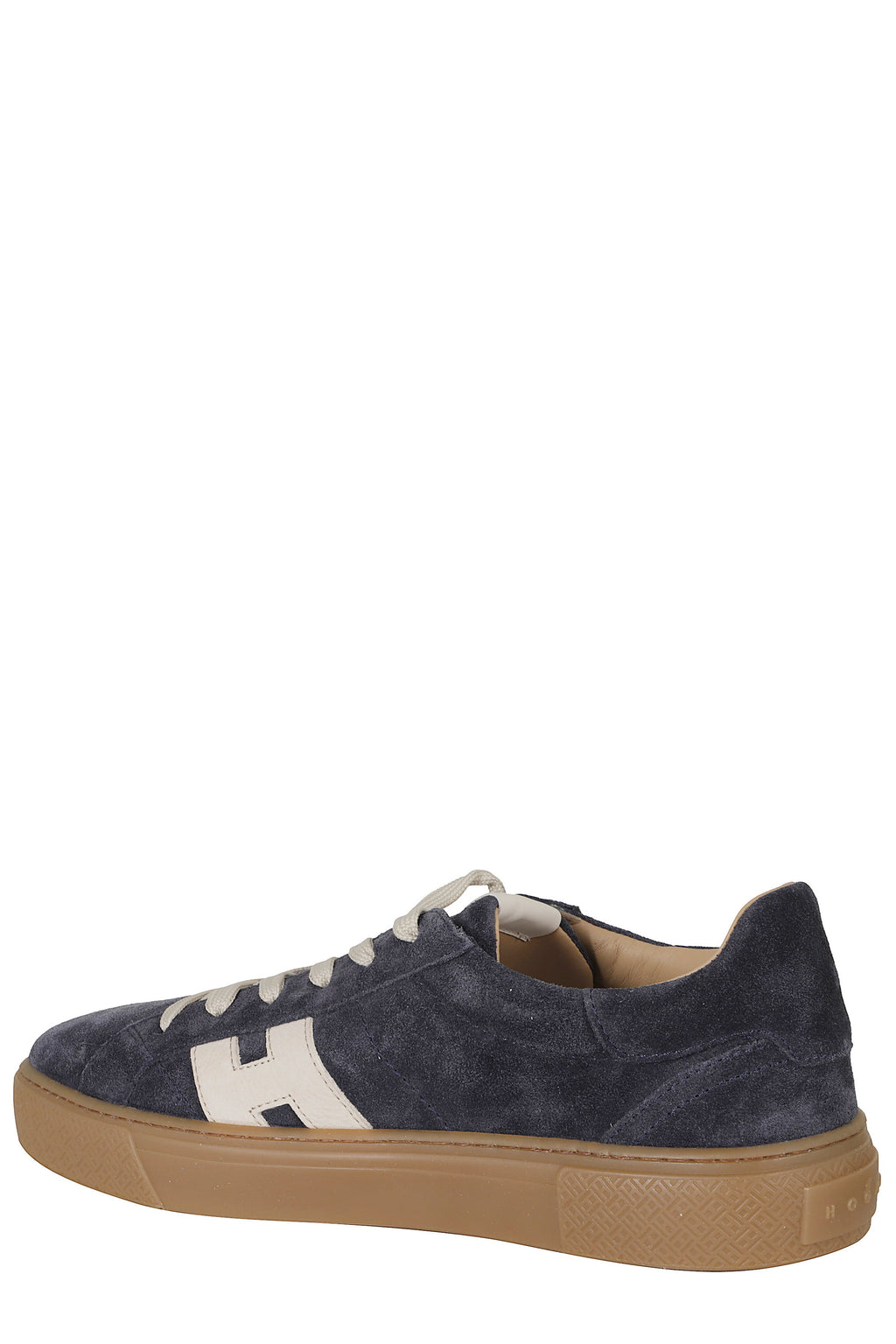 Blue Crosswind Suede Smooth Leather Rubber Sole Sneakers