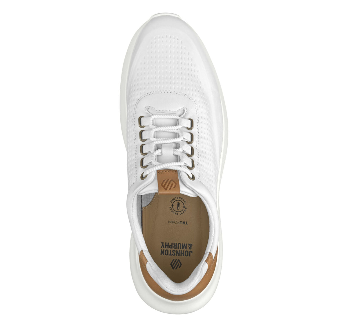 Johnston & Murphy Men's Amherst 2.0 Embossed Leather U-Throat Casual Shoe