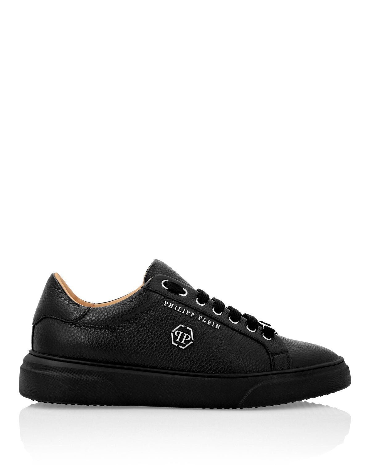 Leather Lo-Top Sneakers Hexagon