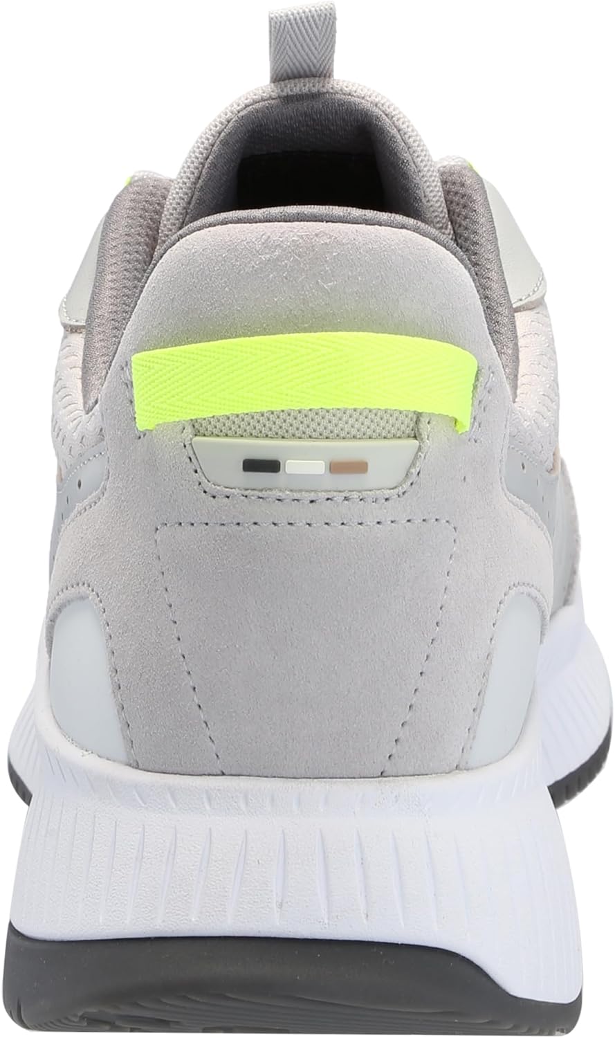Hugo Boss Men's Evo Running Sneaker, Light Pastel Grey