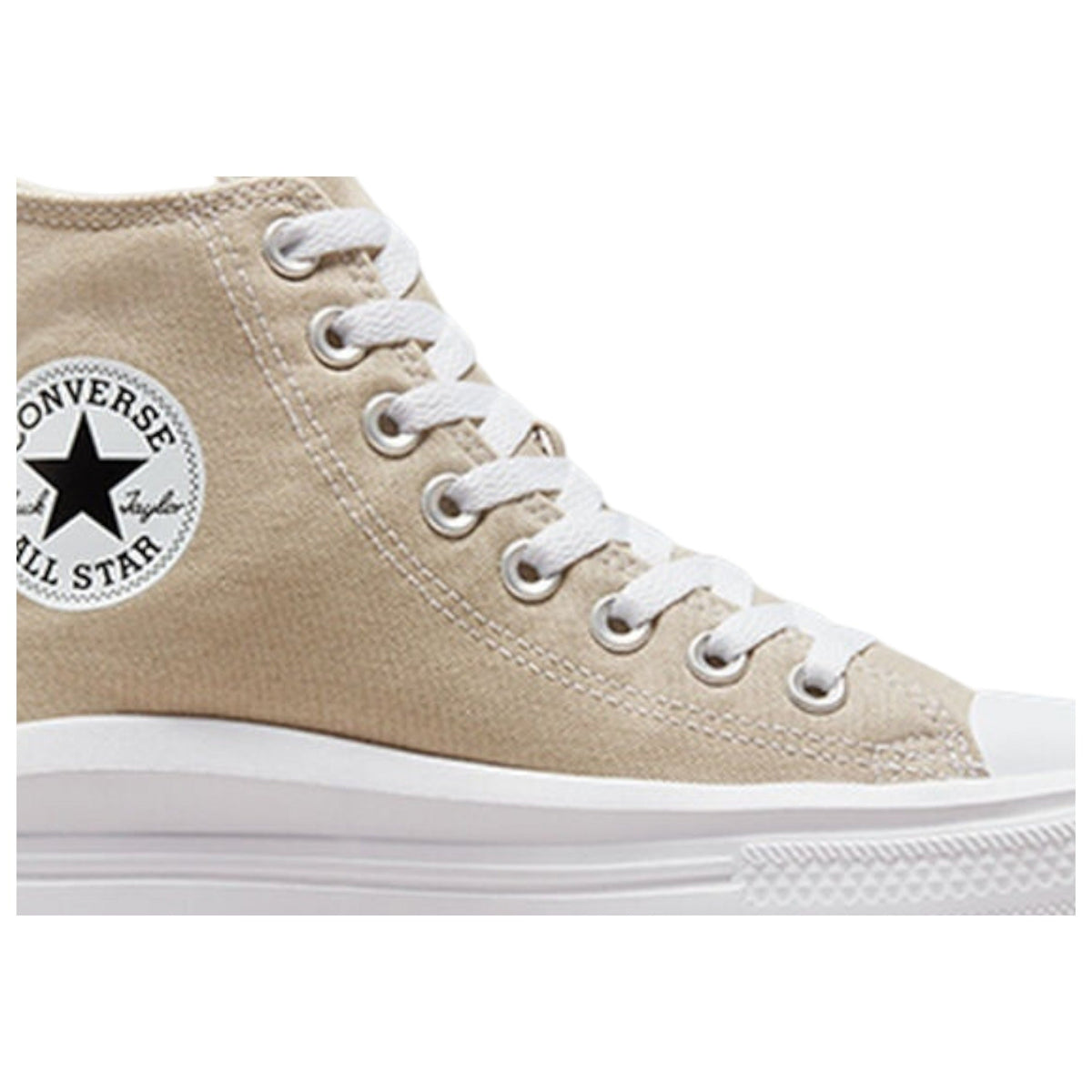 Converse Chuck Taylor All Star Move Platform High-Top Sneakers in Beach Stone | Women Platform High-Top
