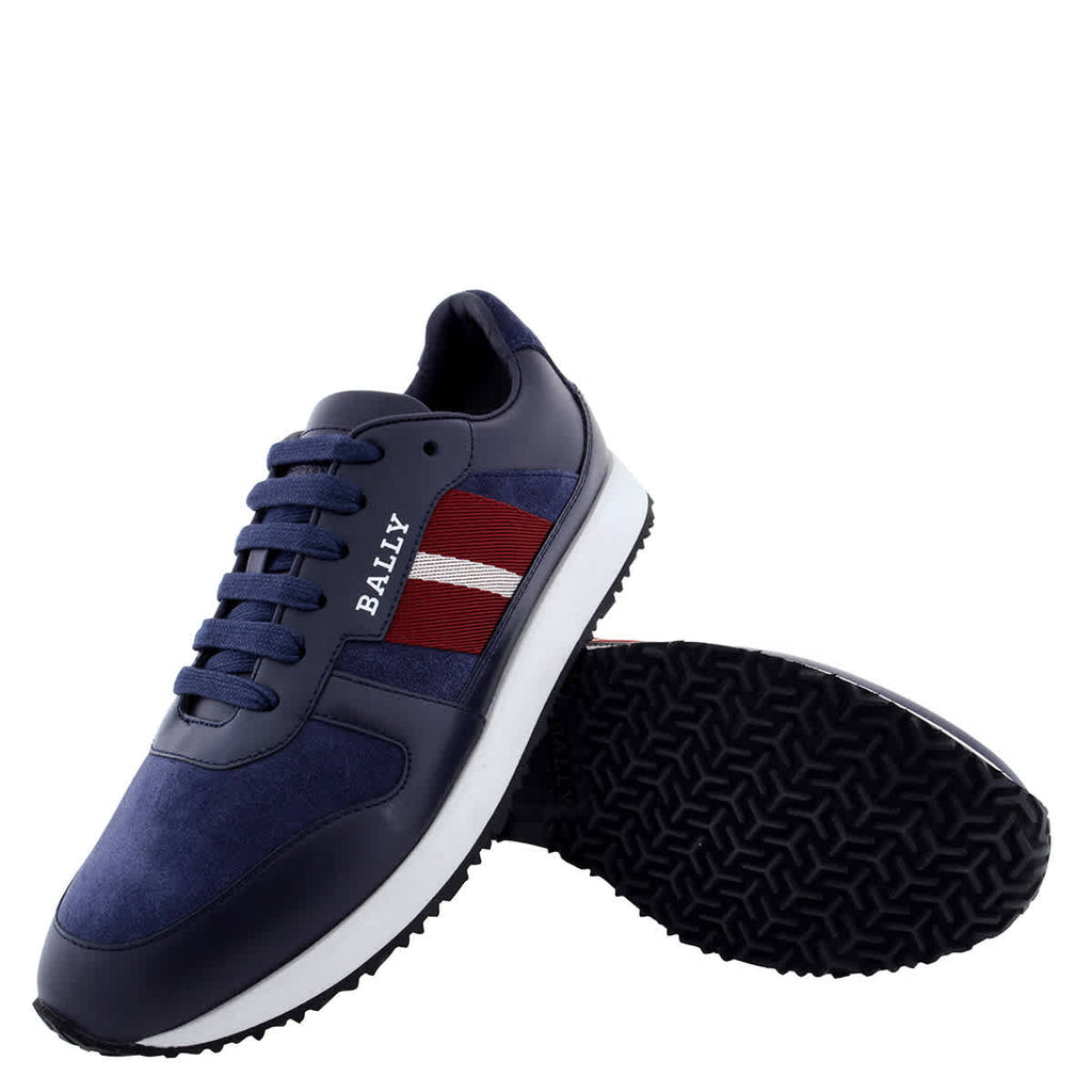 Bally Sprinter Leather Low-Top Sneakers, Brand Size 5 ( US Size 6 )