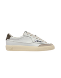 Leather Suede Low-Top Sneakers
