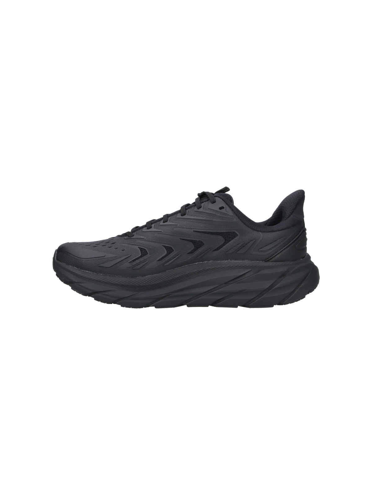 Black Clifton UTL Fabric Sneakers