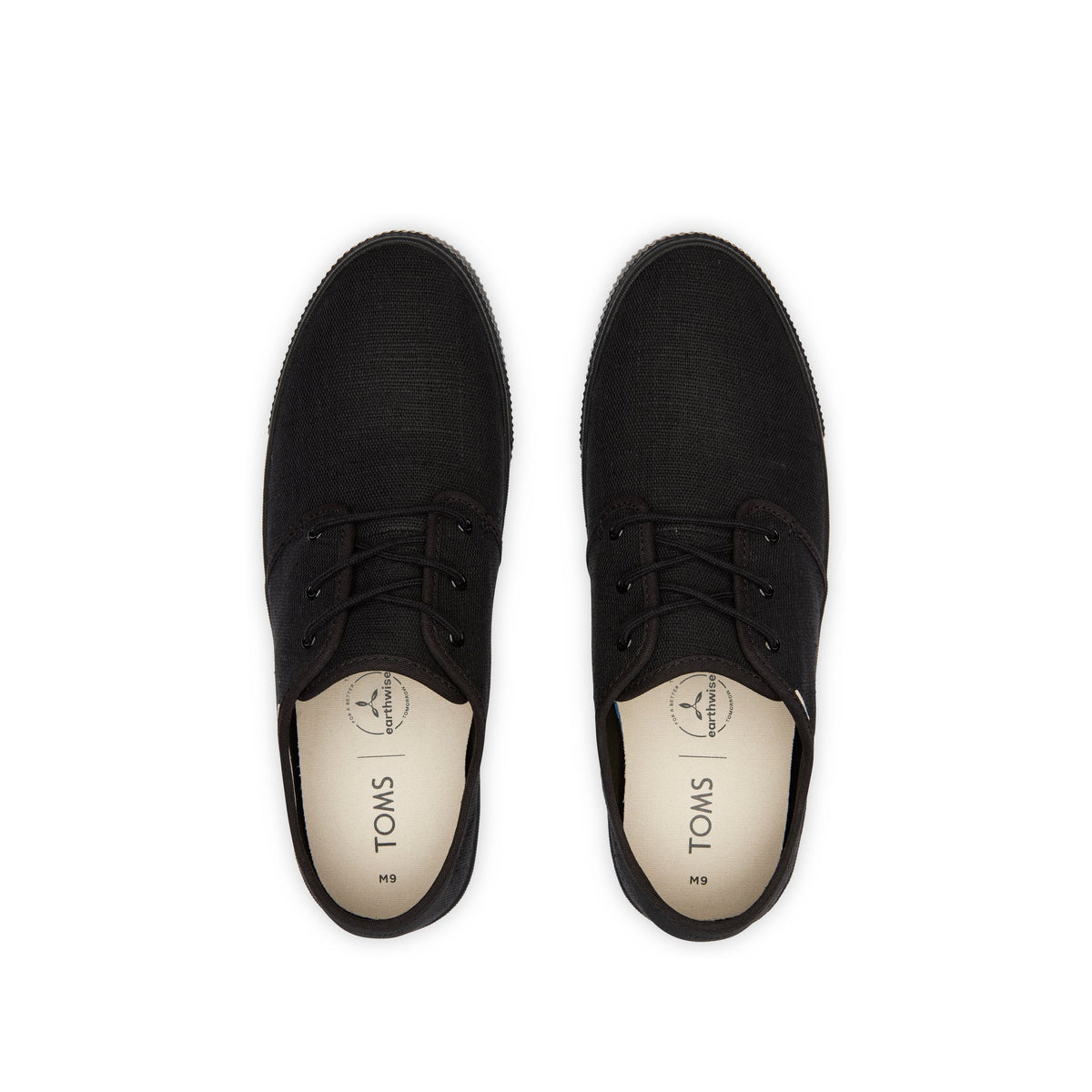 Carlo All Black Heritage Canvas Lace-Up Sneaker