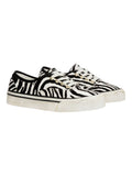 Bally Lyder 6304704 Men's White & Black HairCalf Leather Sneakers