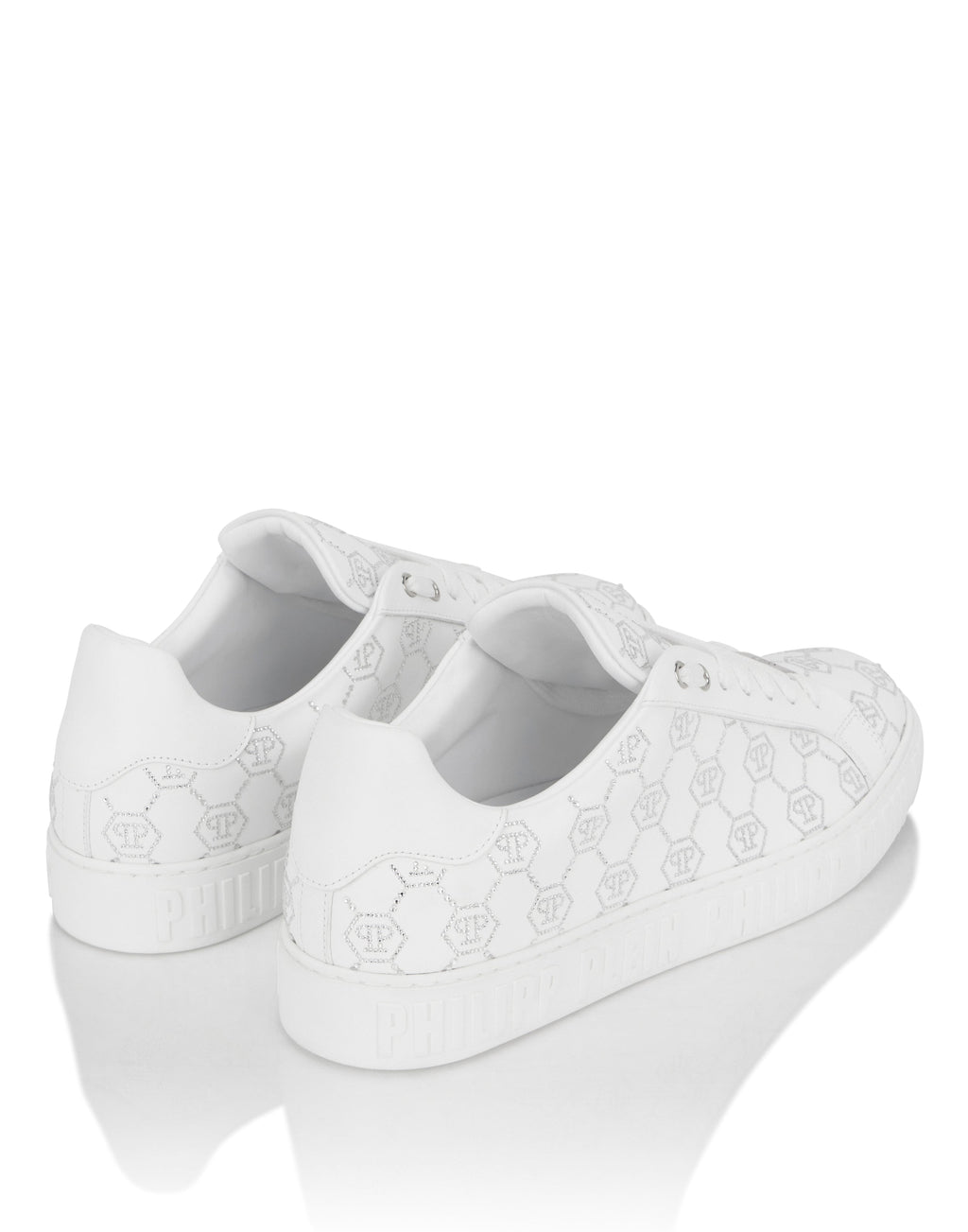 Low-Top Sneakers Carson Monogram Strass