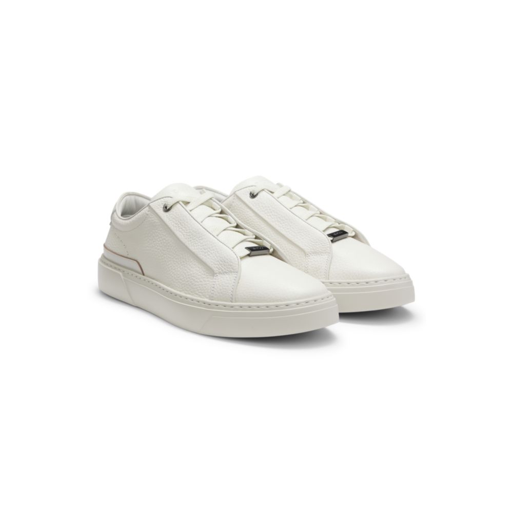Gary trainers in grained leather