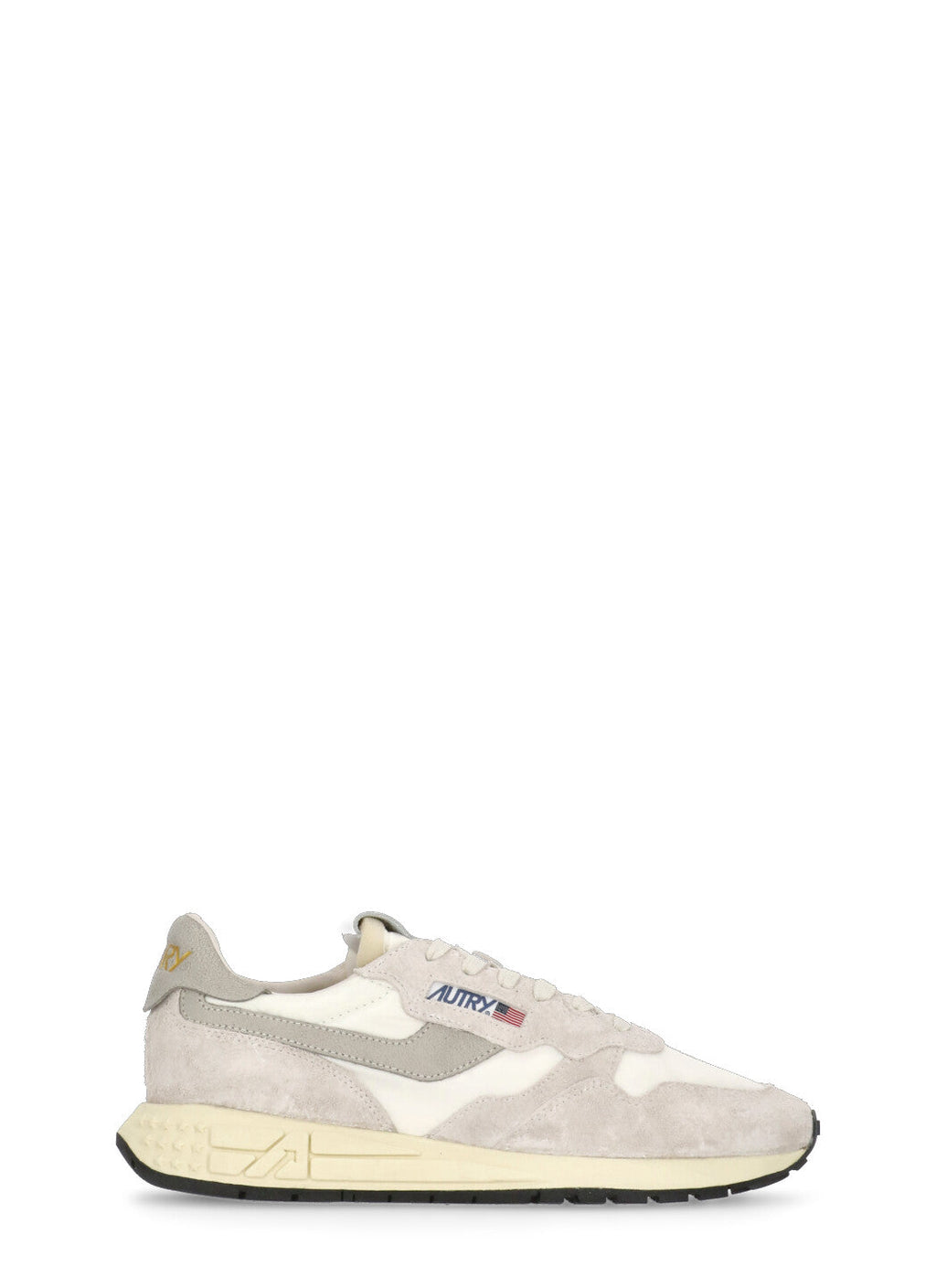 Ivory Pebbled Leather Sneakers