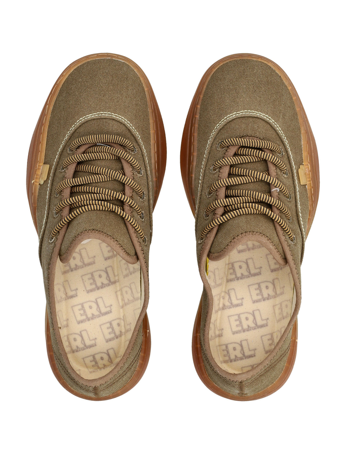 Contrast Stitching Low Top Canvas Sneakers