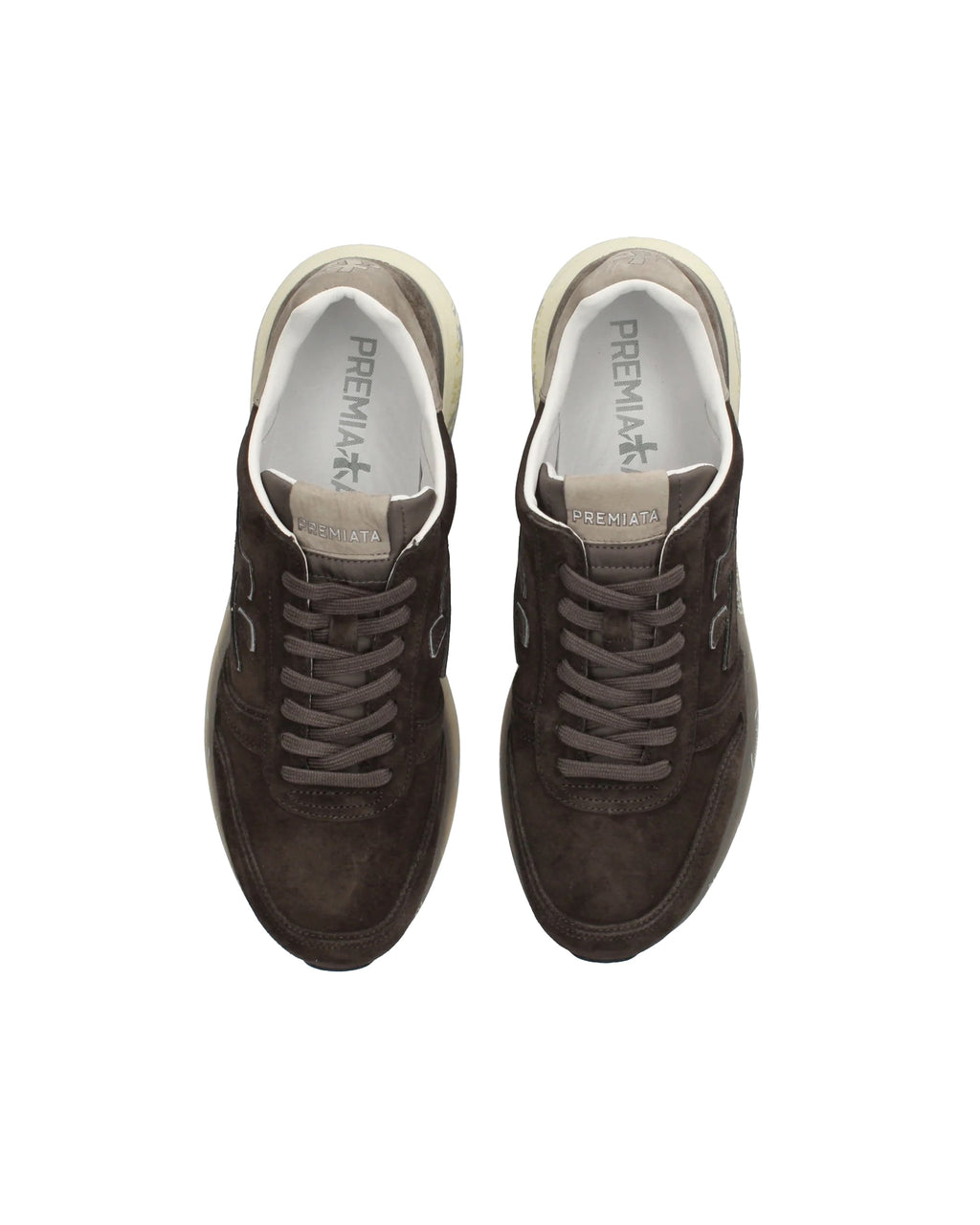 Dark Brown Mick Leather Sneakers