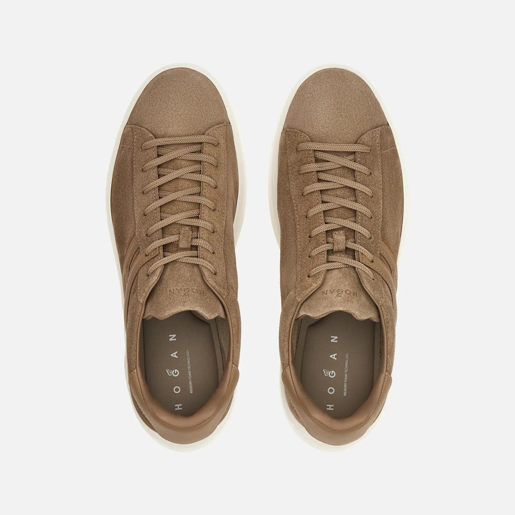 H580 Allacciato H Profilo Sneakers in Beige