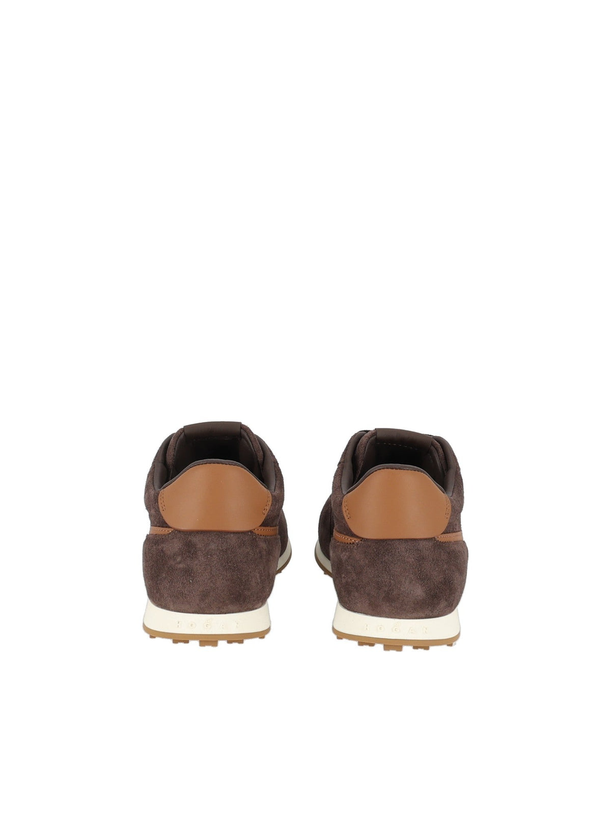 Brown H699 Suede Low-Top Sneakers