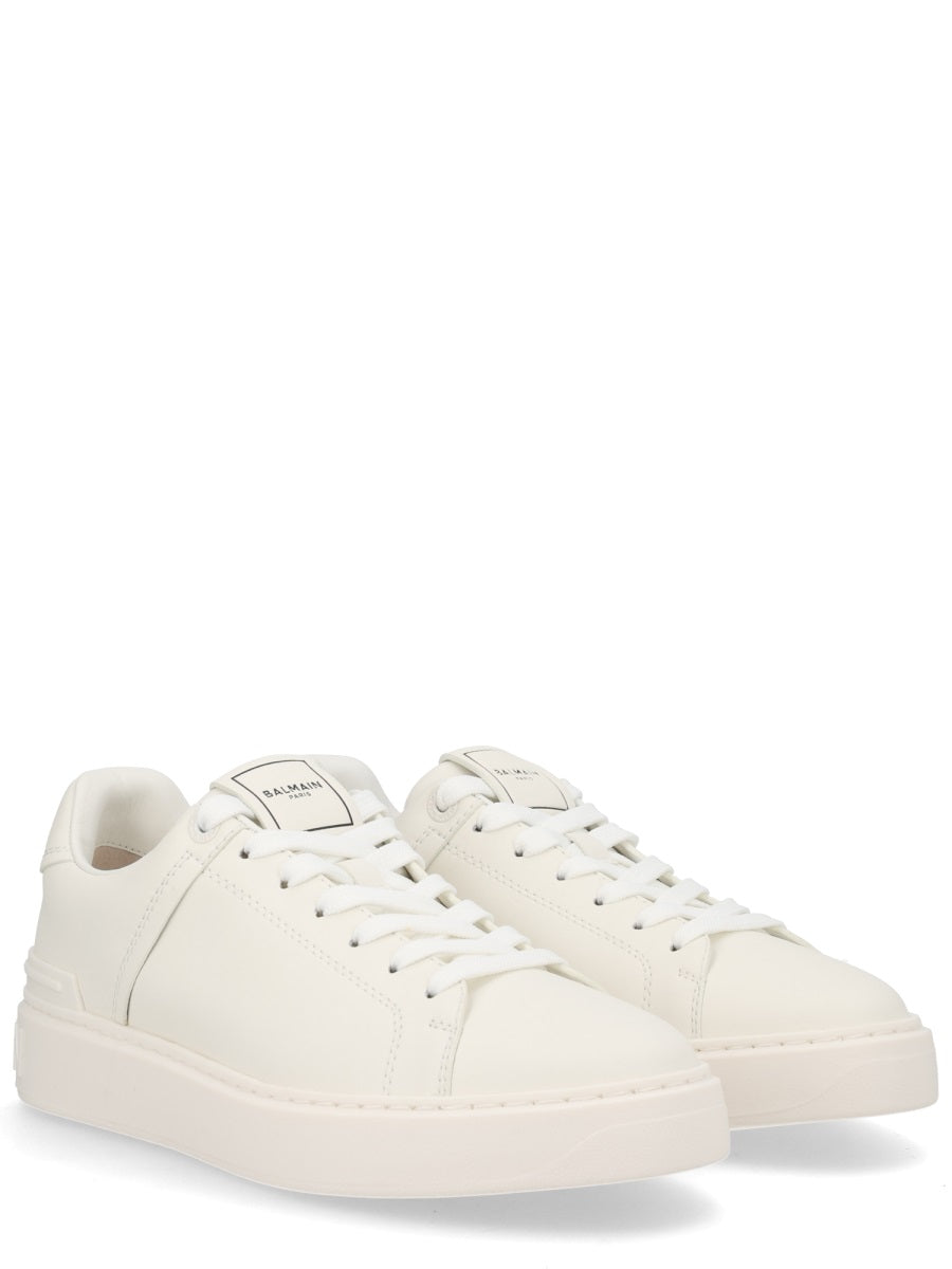 B-Court Calfskin Minimalist Low Sneakers