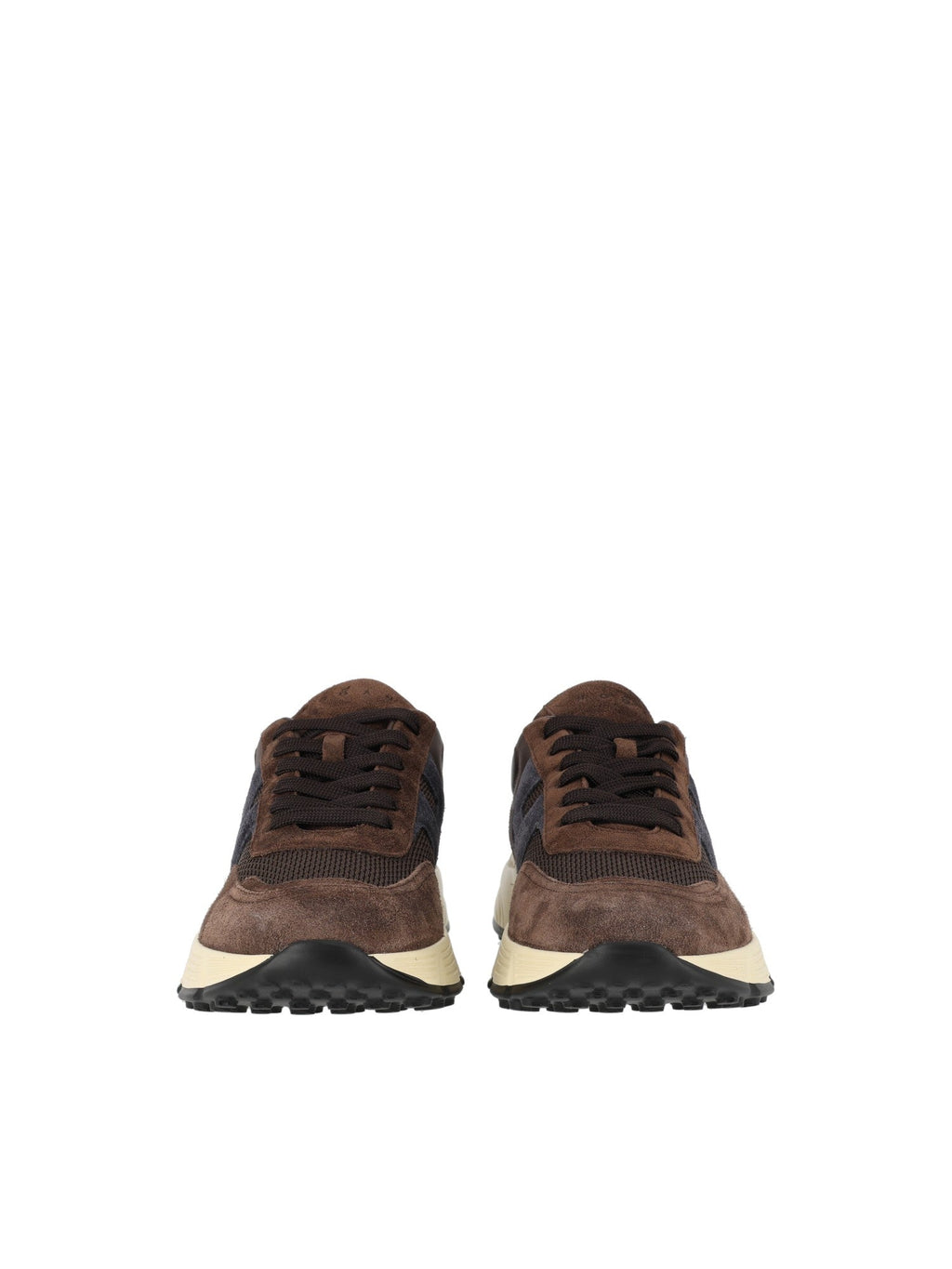 Hyperlight Suede-Leather Low-Top Sneakers