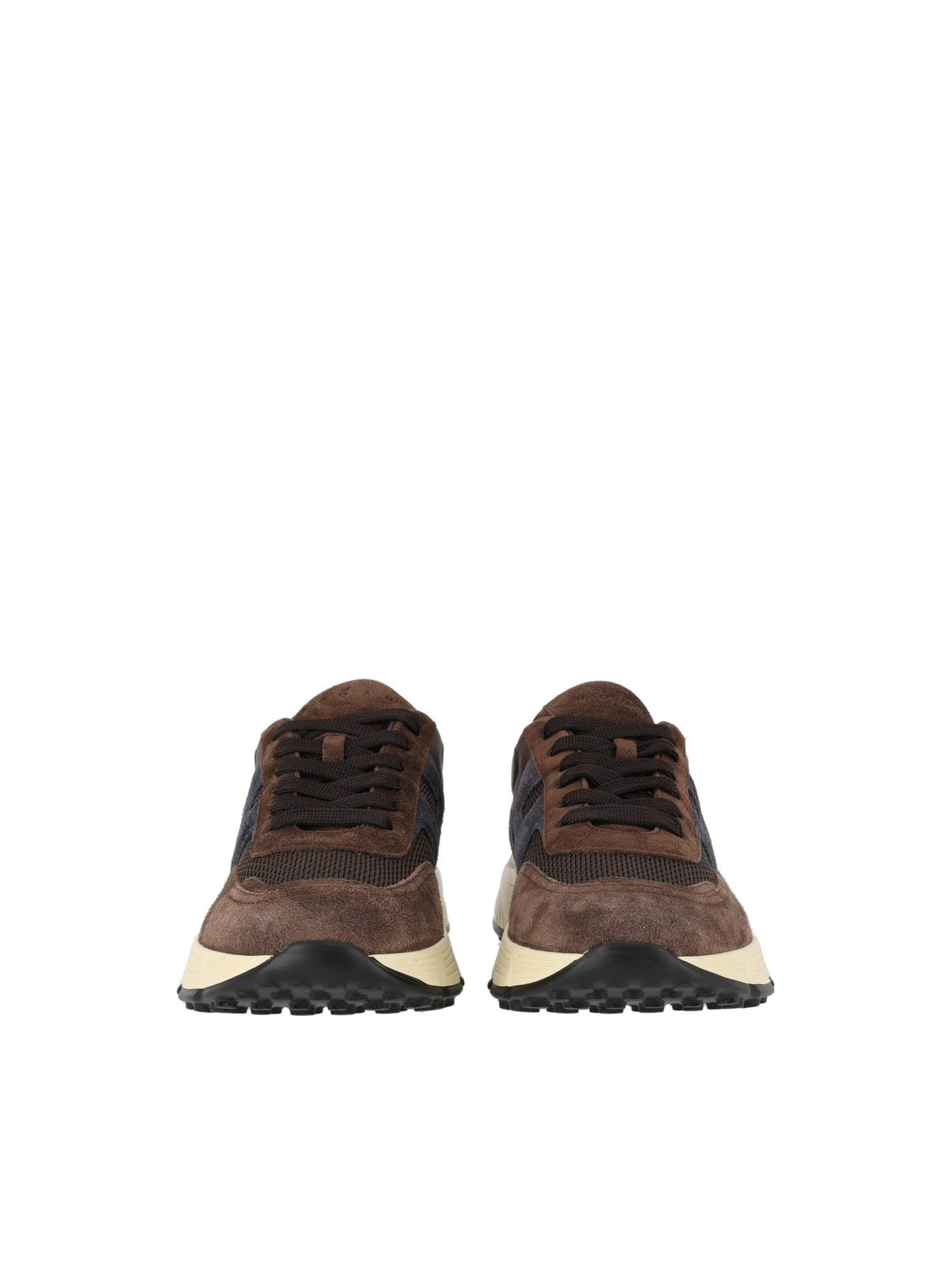 Hyperlight Suede-Leather Low-Top Sneakers