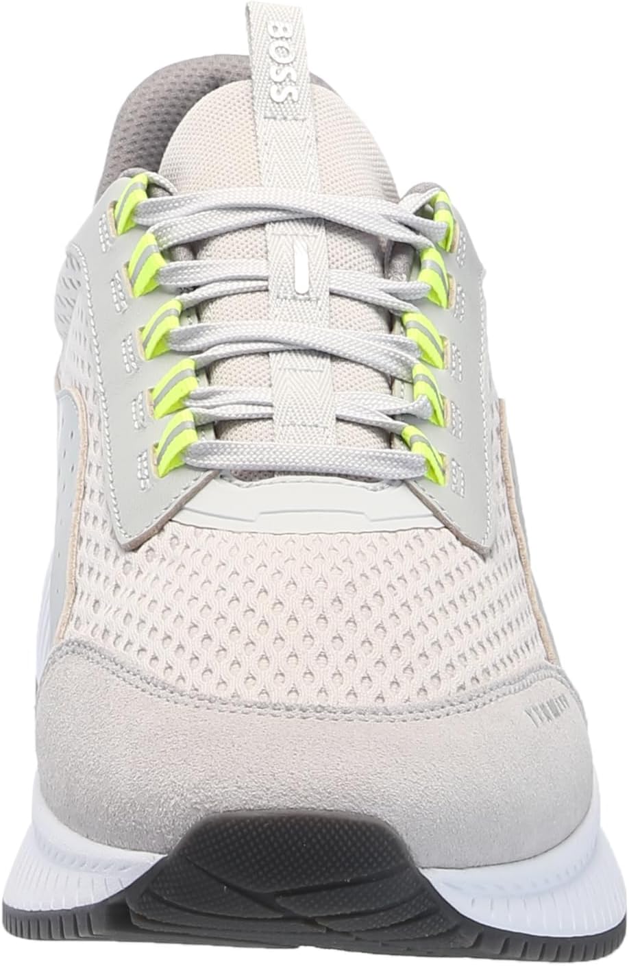 Hugo Boss Men's Evo Running Sneaker, Light Pastel Grey