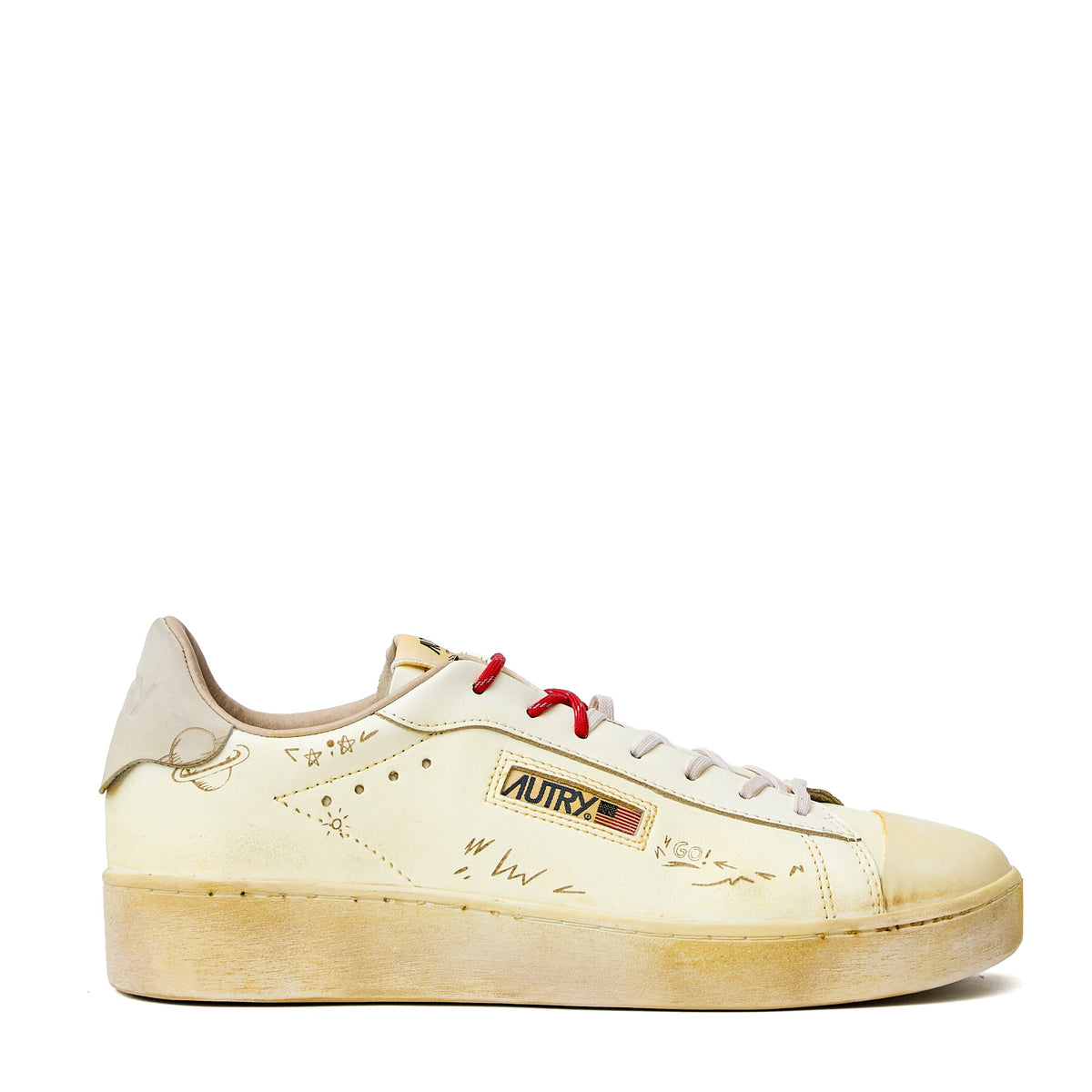 Dallas Low Vintage Marshmallow Nabuk Sneakers