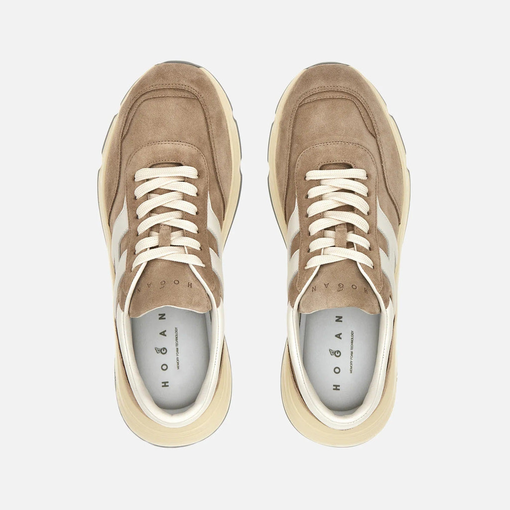 Hyperlight Allacciato H Sneakers in Beige