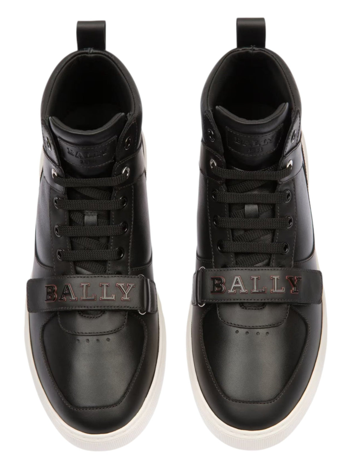 Bally Merryk 6301536 Men's Black Leather Sneakers