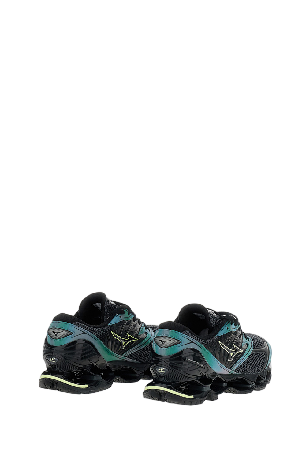 Black Mesh Wave Prophecy LS Sneakers
